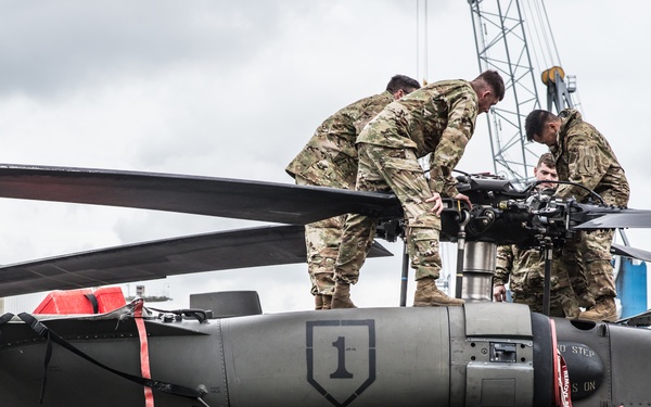 Rotterdam Port Operations with 1st CAB