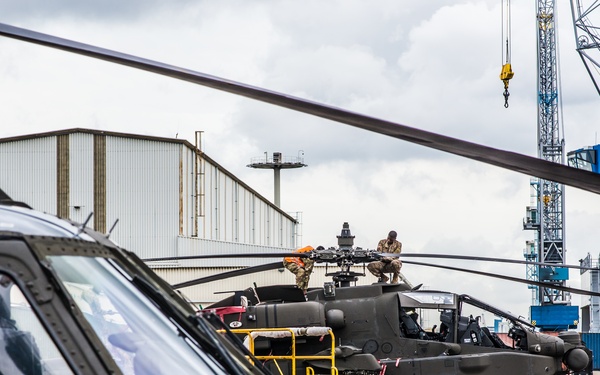 Rotterdam Port Operations with 1st CAB