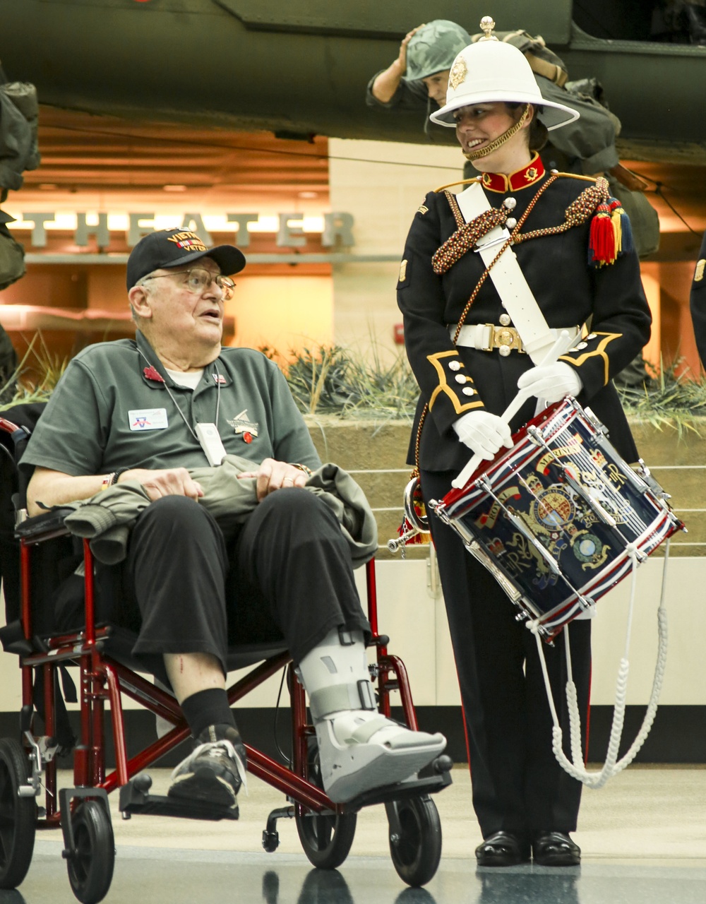 Music for the Masses - Royal Marines Corps of Drums performs at National Museum of Marine Corps