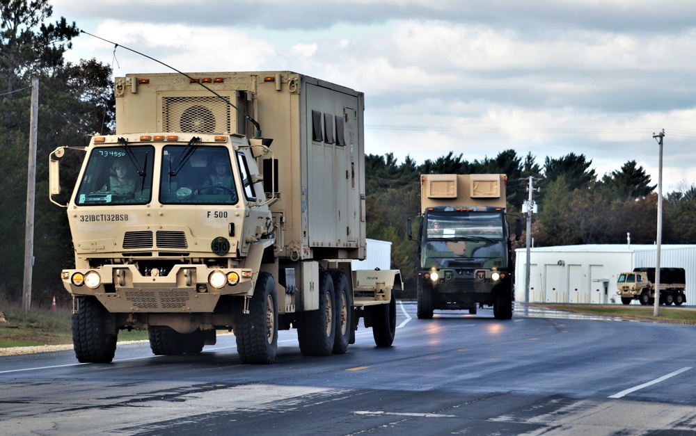 Thousands of troops visit Fort McCoy for mid-October training