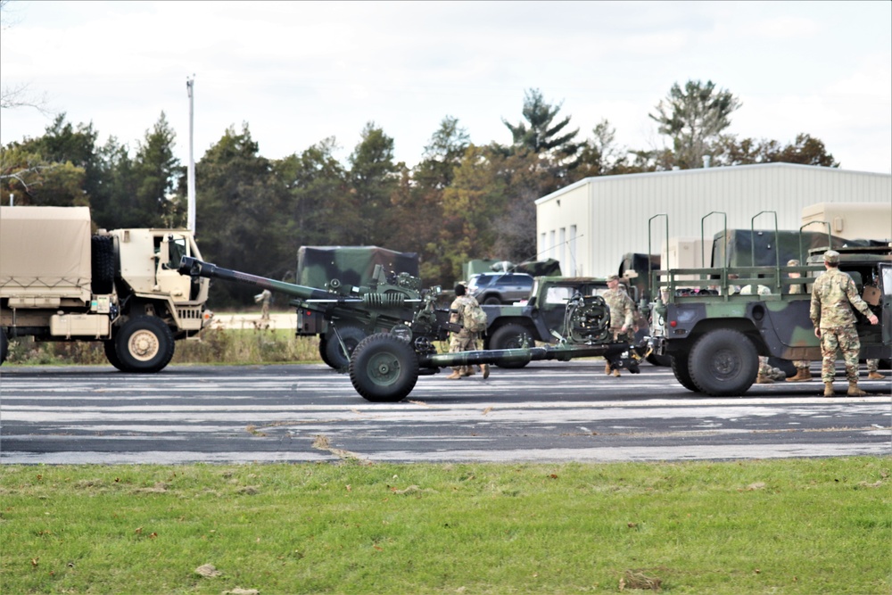 Thousands of troops visit Fort McCoy for mid-October training