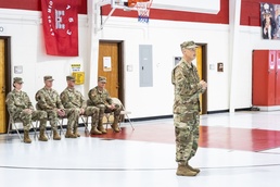 153rd Engineer Battalion changes command