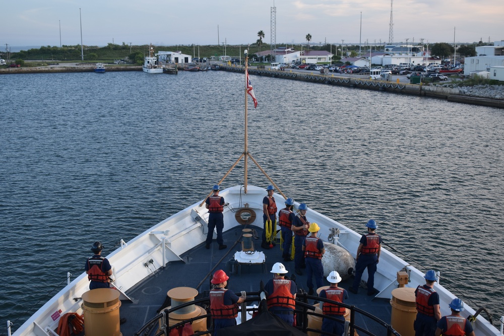 Coast Guard Cutter Vigilant crew returns home after Caribbean patrol