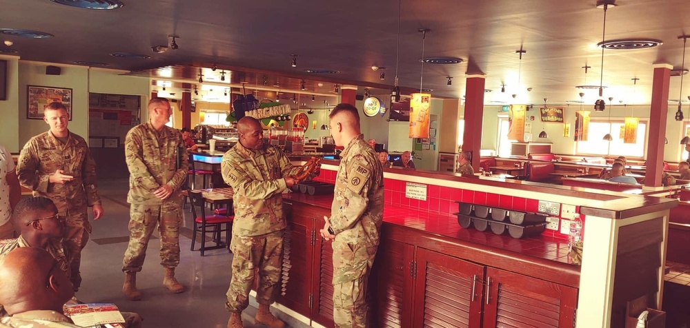 Sgt. Callaghan Farewell