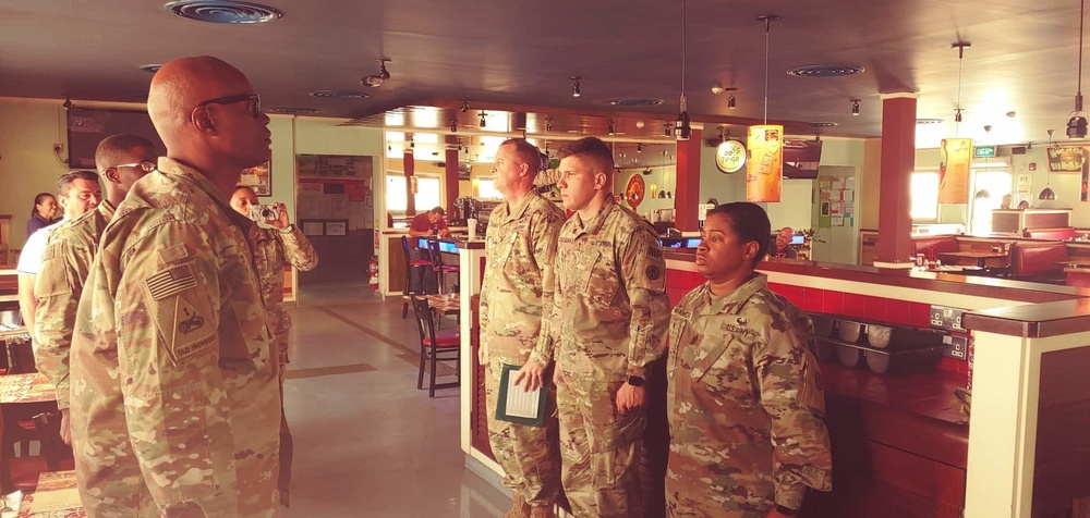 Sgt. Callaghan Farewell