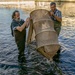 Buffalo District conducts fish survey at Unity Island with D'Youville College