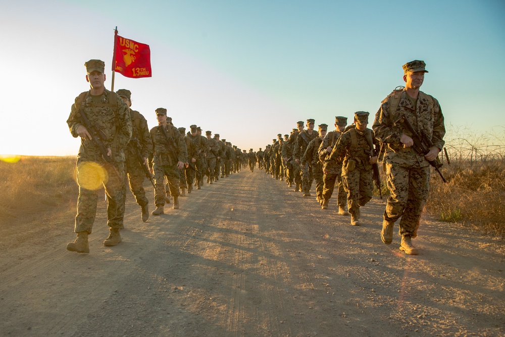 13th MEU Conditioning Hike