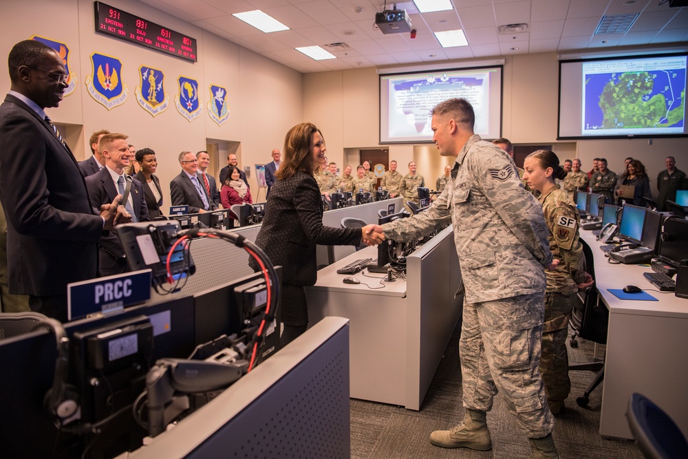 Michigan Gov. visits Southwest Michigan Department of Military and Veterans Affairs facilities