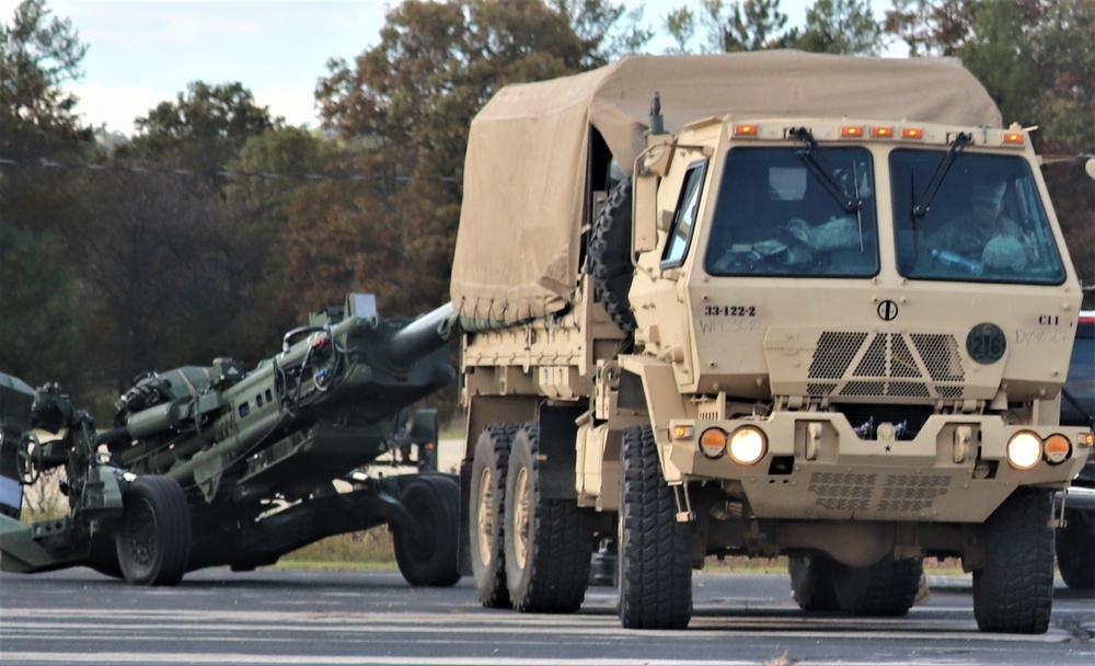 Thousands of troops visit Fort McCoy for mid-October training