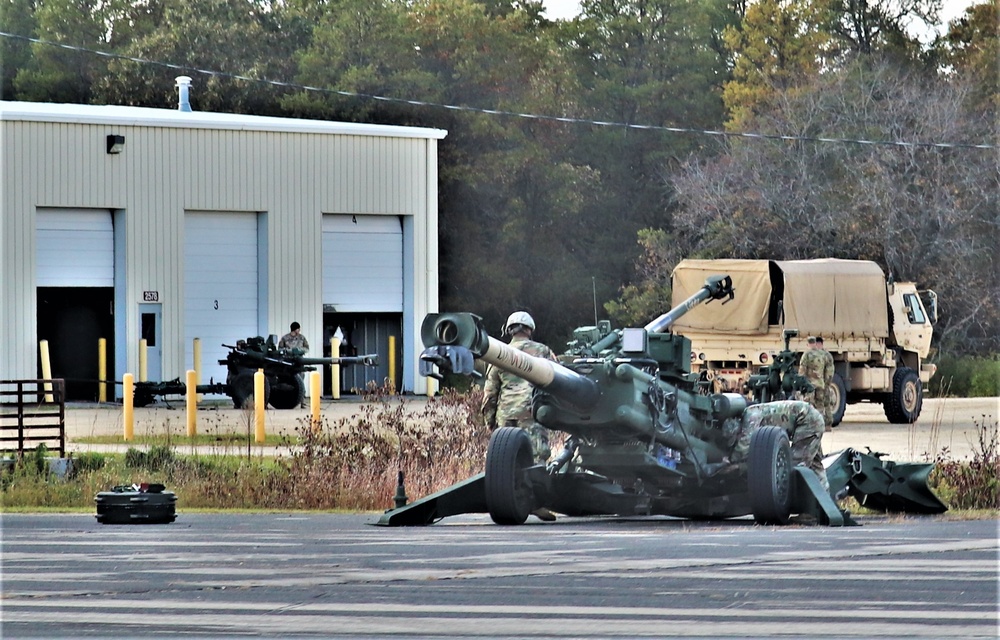 Thousands of troops visit Fort McCoy for mid-October training