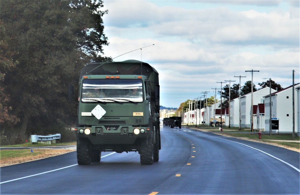 Thousands of troops visit Fort McCoy for mid-October training