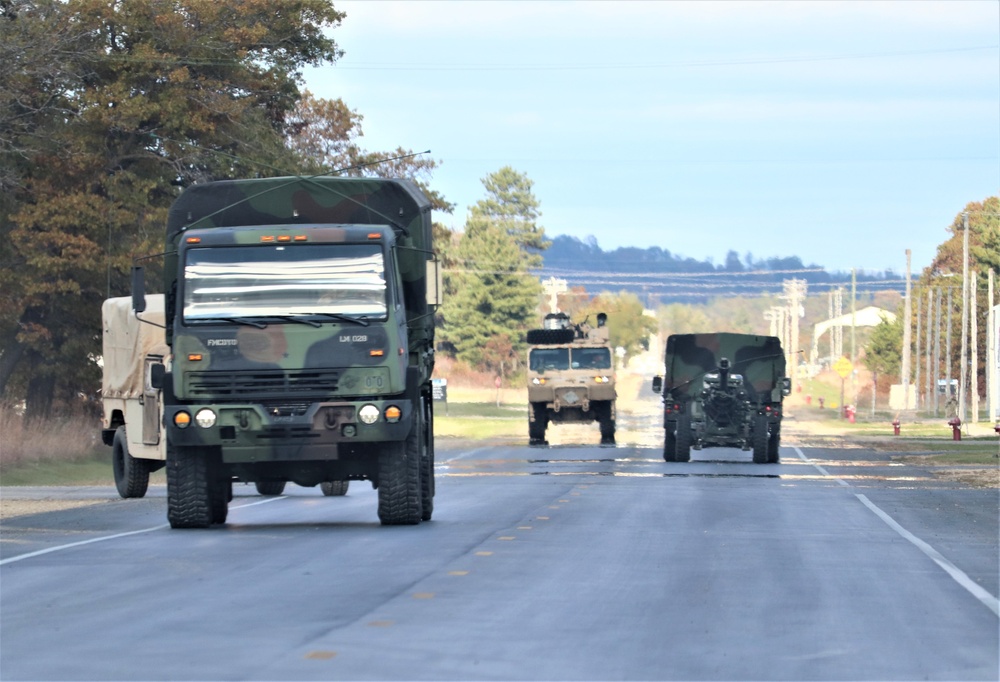 Thousands of troops visit Fort McCoy for mid-October training