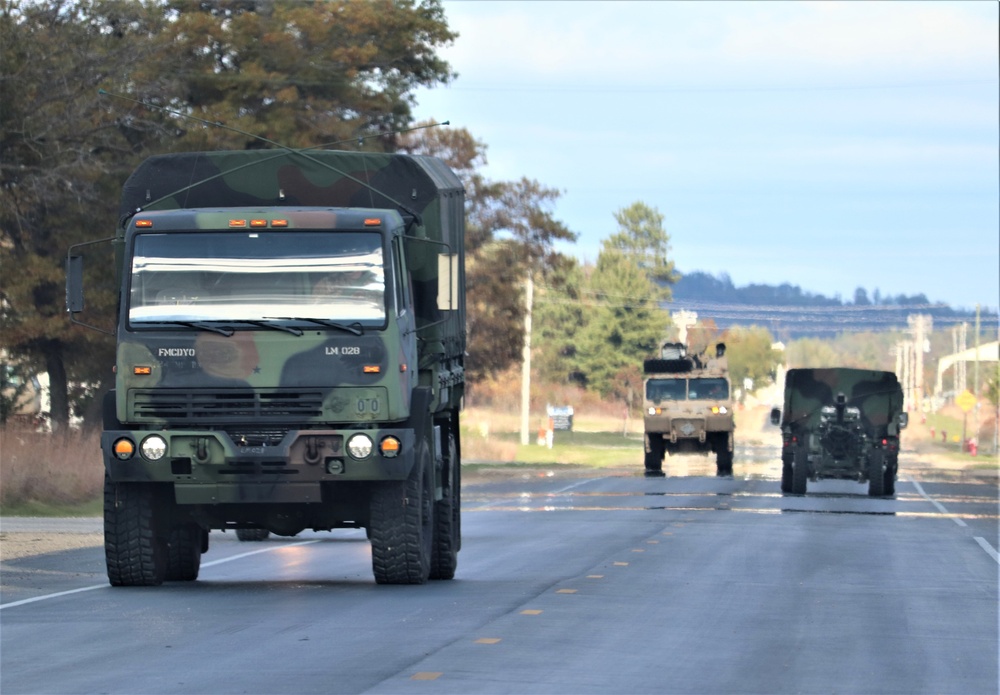 Thousands of troops visit Fort McCoy for mid-October training