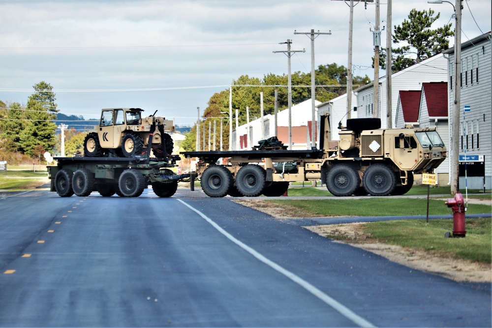 Thousands of troops visit Fort McCoy for mid-October training