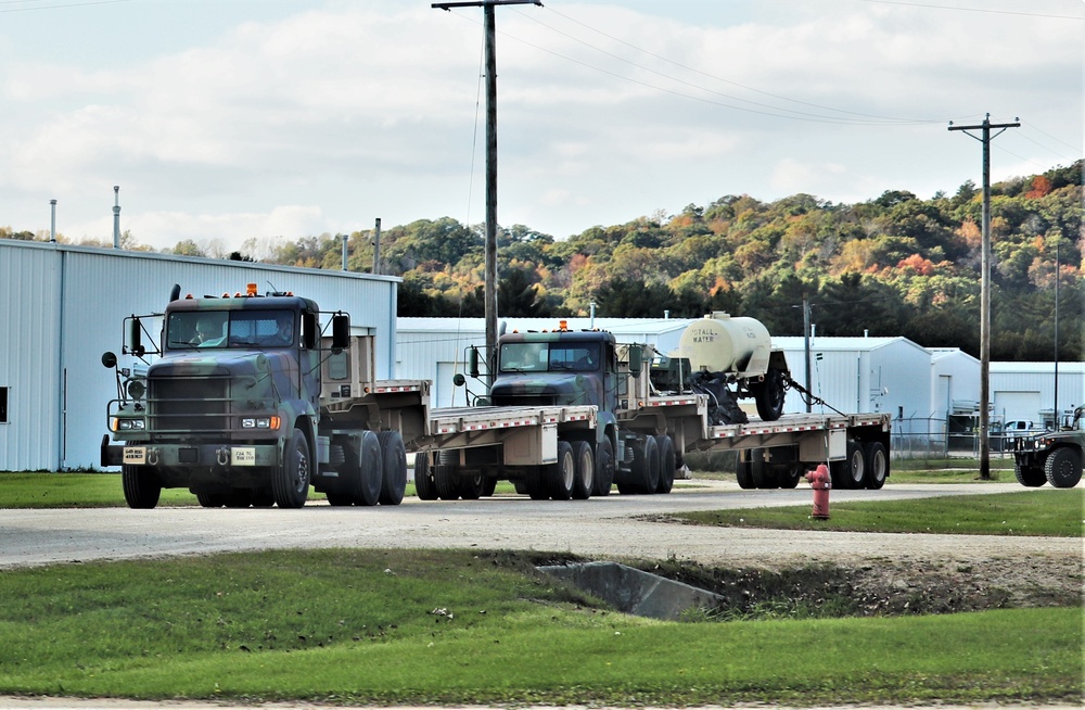 Thousands of troops visit Fort McCoy for mid-October training