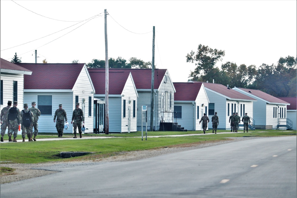 Thousands of troops visit Fort McCoy for mid-October training