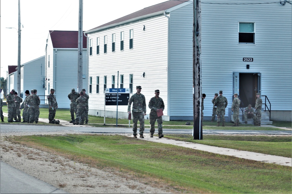 Thousands of troops visit Fort McCoy for mid-October training