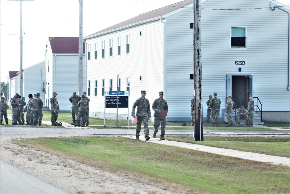 Thousands of troops visit Fort McCoy for mid-October training