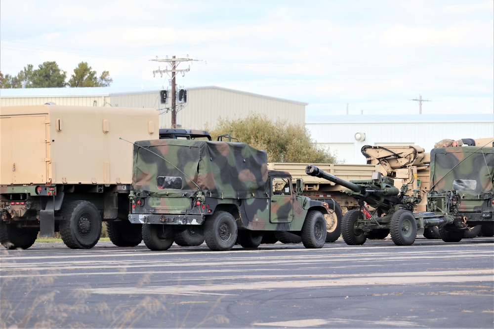 Thousands of troops visit Fort McCoy for mid-October training