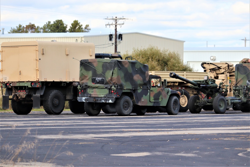 Thousands of troops visit Fort McCoy for mid-October training