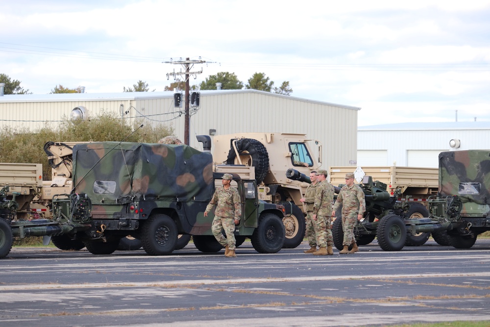 Thousands of troops visit Fort McCoy for mid-October training