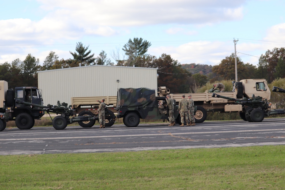 Thousands of troops visit Fort McCoy for mid-October training