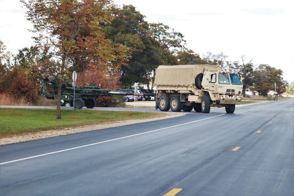 Thousands of troops visit Fort McCoy for mid-October training