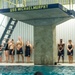 191023-N-TE695-0005 NEWPORT, R.I. (Oct. 23, 2019) -- Navy Officer Development School students qualify third-class swimmer test