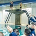 191023-N-TE695-0006 NEWPORT, R.I. (Oct. 23, 2019) -- Navy Officer Development School students qualify third-class swimmer test