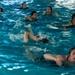 191023-N-TE695-0009 NEWPORT, R.I. (Oct. 23, 2019) -- Navy Officer Development School students qualify third-class swimmer test