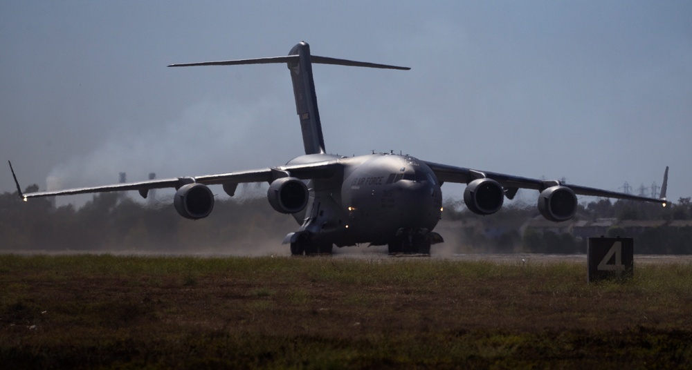 Air show performers arrive to Los Alamitos Army Airfield