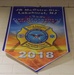 The 87th CES fire department unveils achievement banner