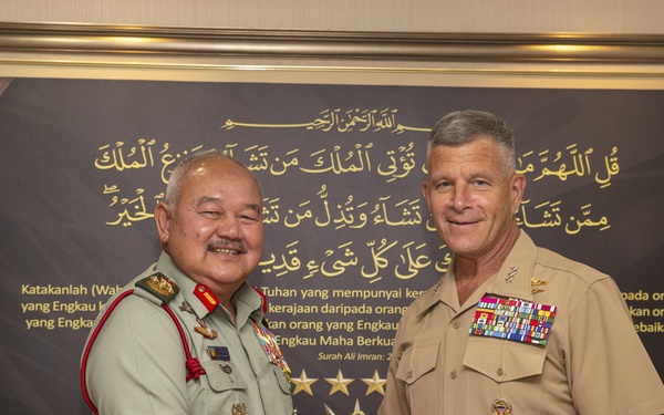 Commander, U.S. Marine Corps Forces, Pacific engagements in Malaysia and Singapore