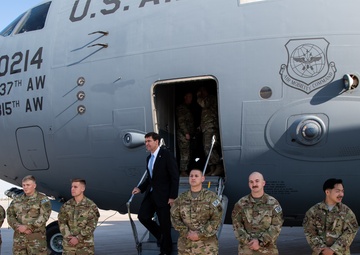 Defense Secretary Visits Iraq