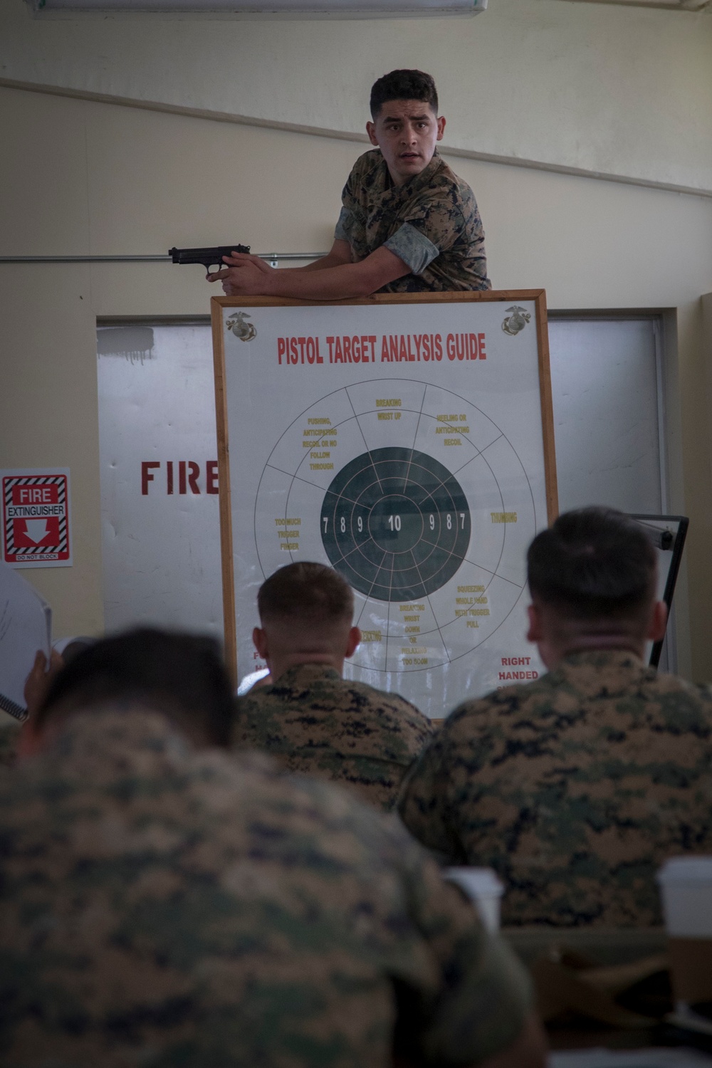 Combat Marksmanship Coaches Course week one culmination