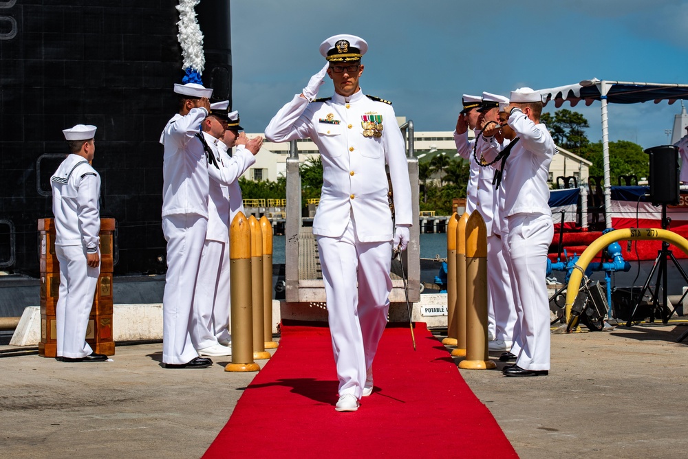 USS Springfield Conducts Change of Command and Change of Homeport