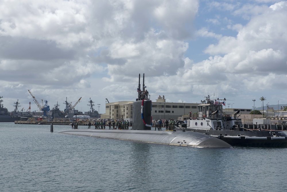 USS Springfield Conducts Change of Command and Change of Homeport