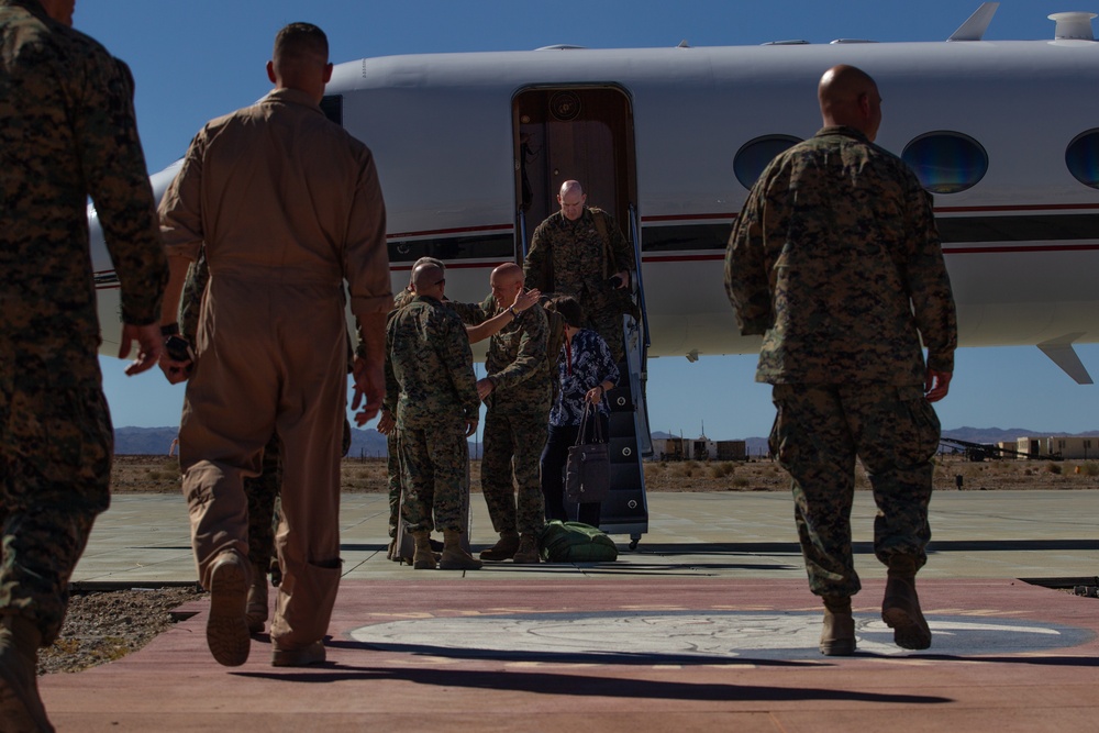 CMC Visits Marine Corps Air Ground Combat Center