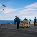 USS Bataan conducts Vertical Replenishing at sea during COMPTUEX