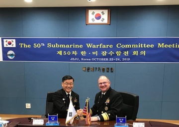US, ROK submarine leaders conclude 50th SWCM