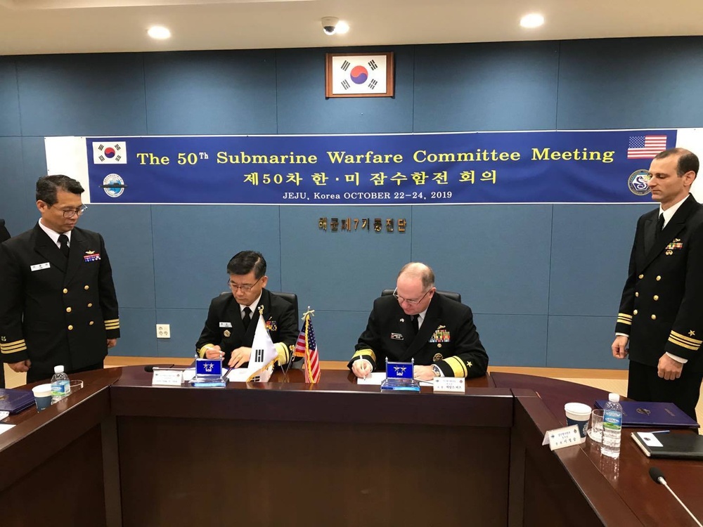 US, ROK submarine leaders conclude 50th SWCM