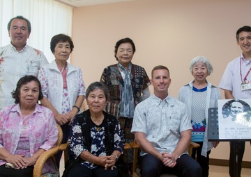 Marine comes back to family roots in Okinawa