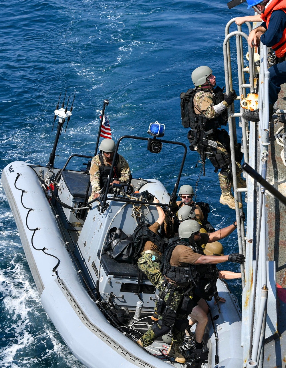 USS Normandy Conducts Maritime Security Operations