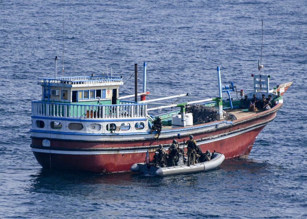 USS Normandy Conducts Maritime Security Operations