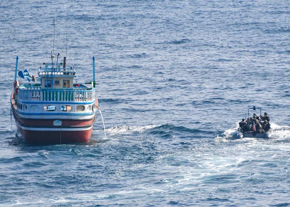 USS Normandy Conducts Maritime Security Operations