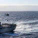 USS Bataan Conducts Vertical Replenishment at sea during COMPTUEX