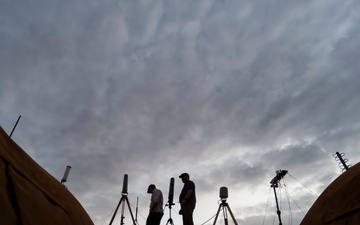 CJTF-HOA teams with the Joint Spectrum Center to track an invisible threat across Africa’s crowded skies