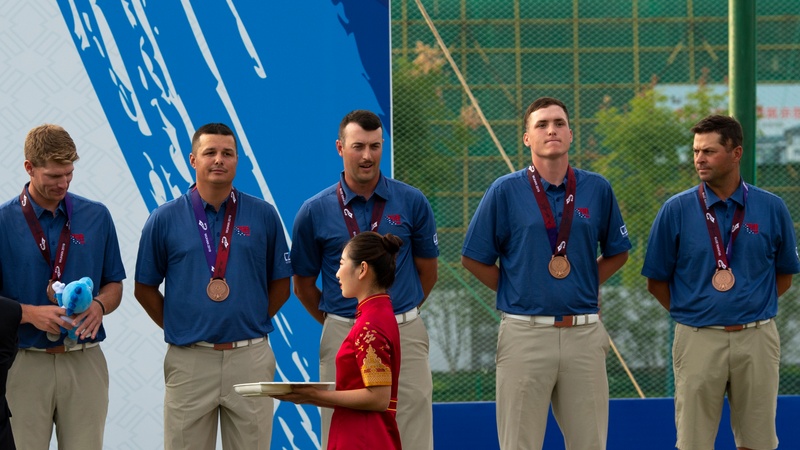 2019 CISM Military World Games Men's Golf Wins Bronze