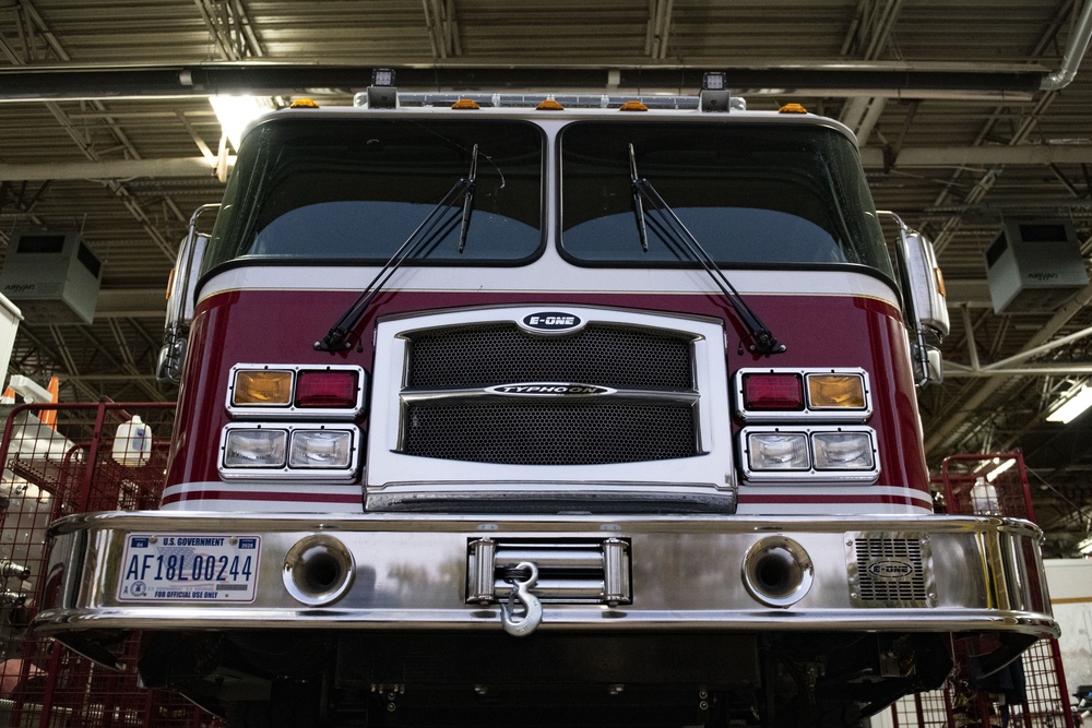 97 CES receives, welcomes new fire truck