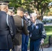 Jack Eaton, the Oldest Living Tomb Guard Sentinel at 100 years old, visits the Tomb of the Unknown Soldier at ANC